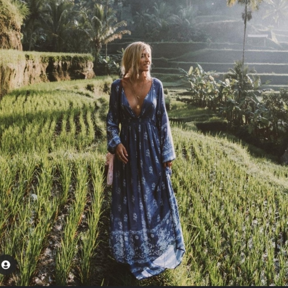 NWT Raga Maxi Dress Small Anthropologie